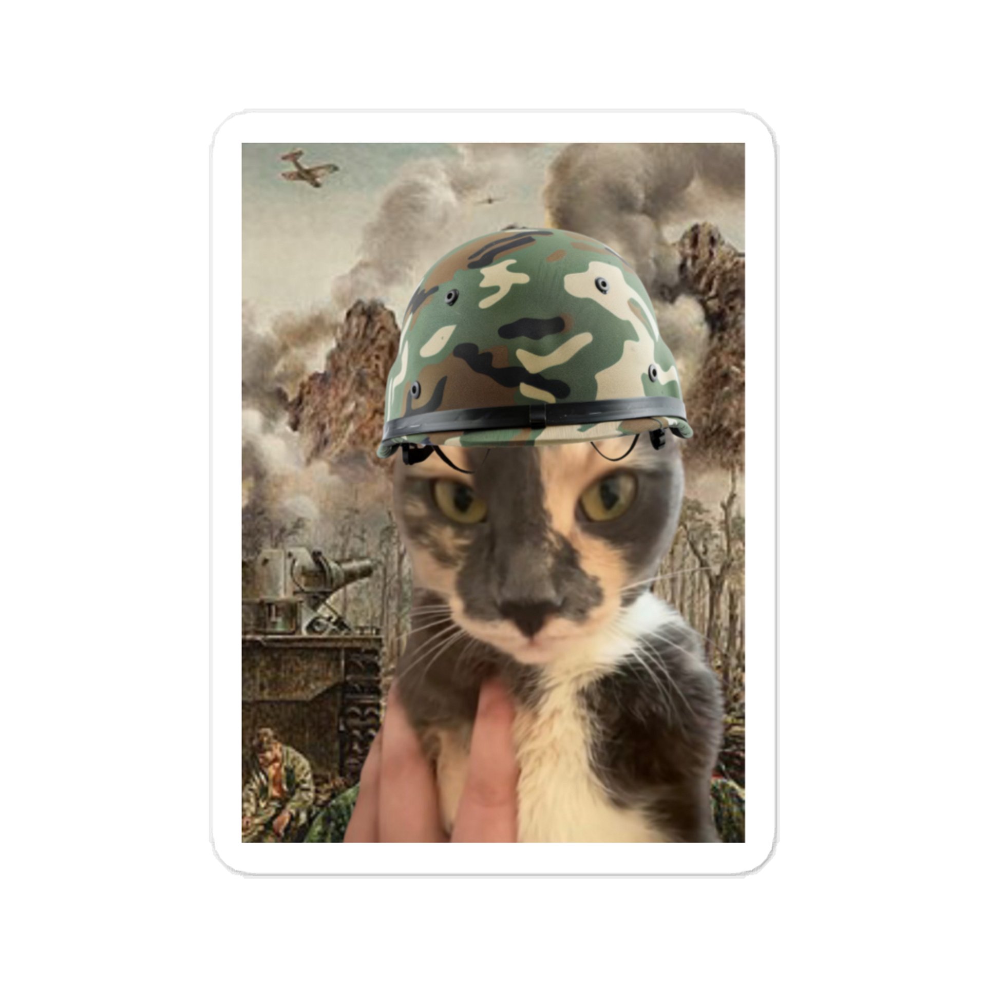 Kitty Army Sticker (Set of 1) product image (1)