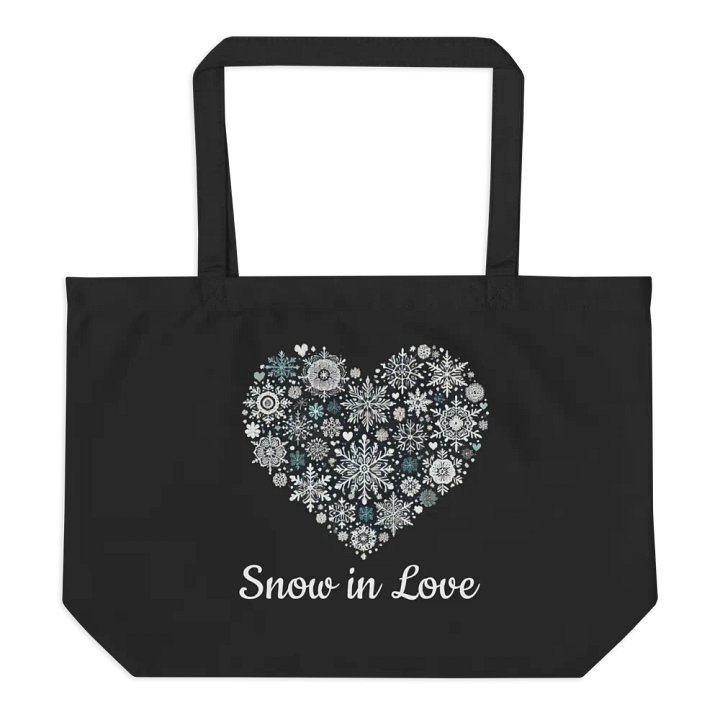 Snow in Love Tote Bag - Valentine's Day 2025 product image (2)