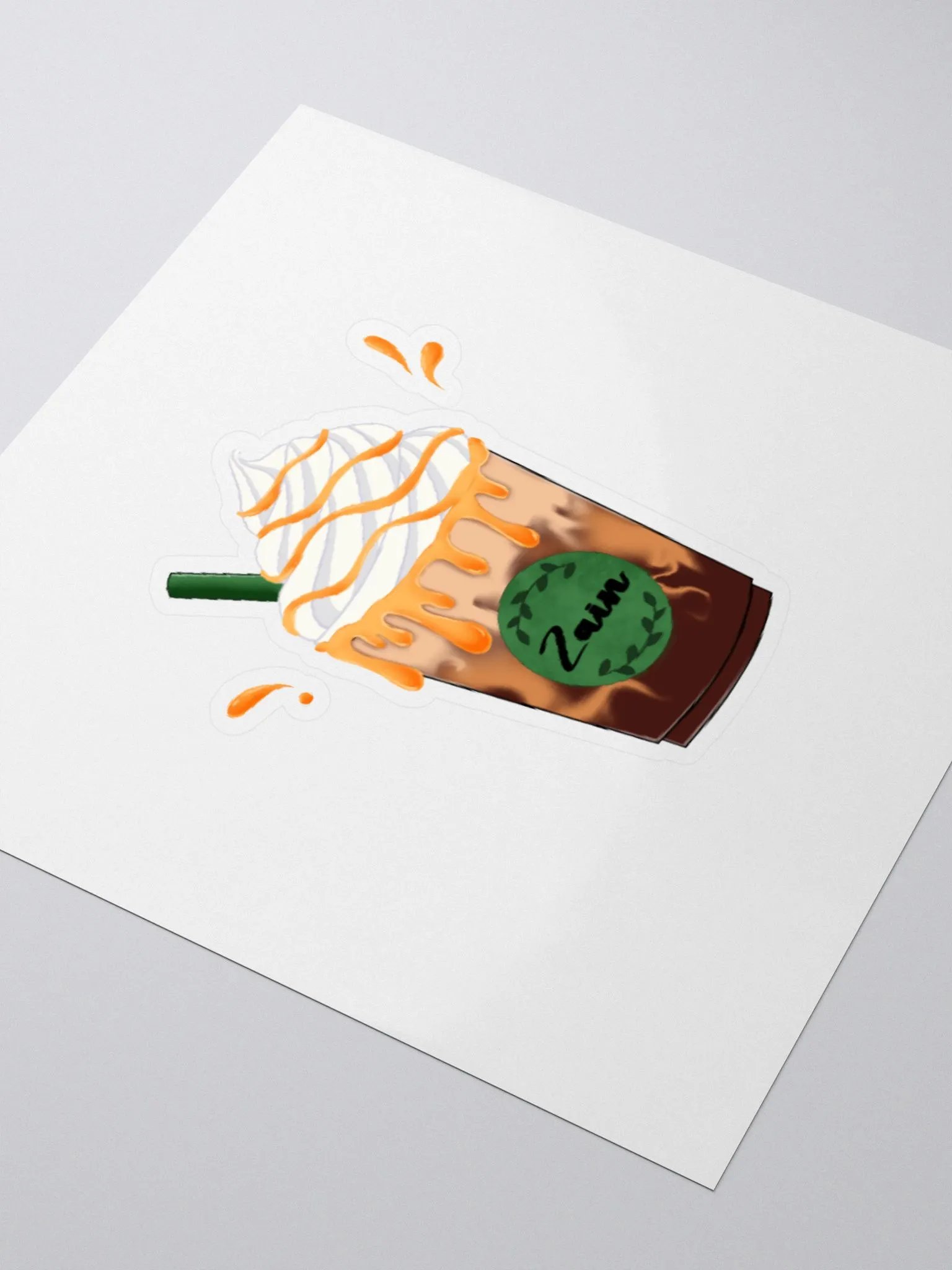 Zain Coffee Sticker product image (3)