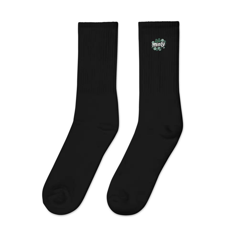 Mami Minty Embroidered Comfy Socks product image (4)