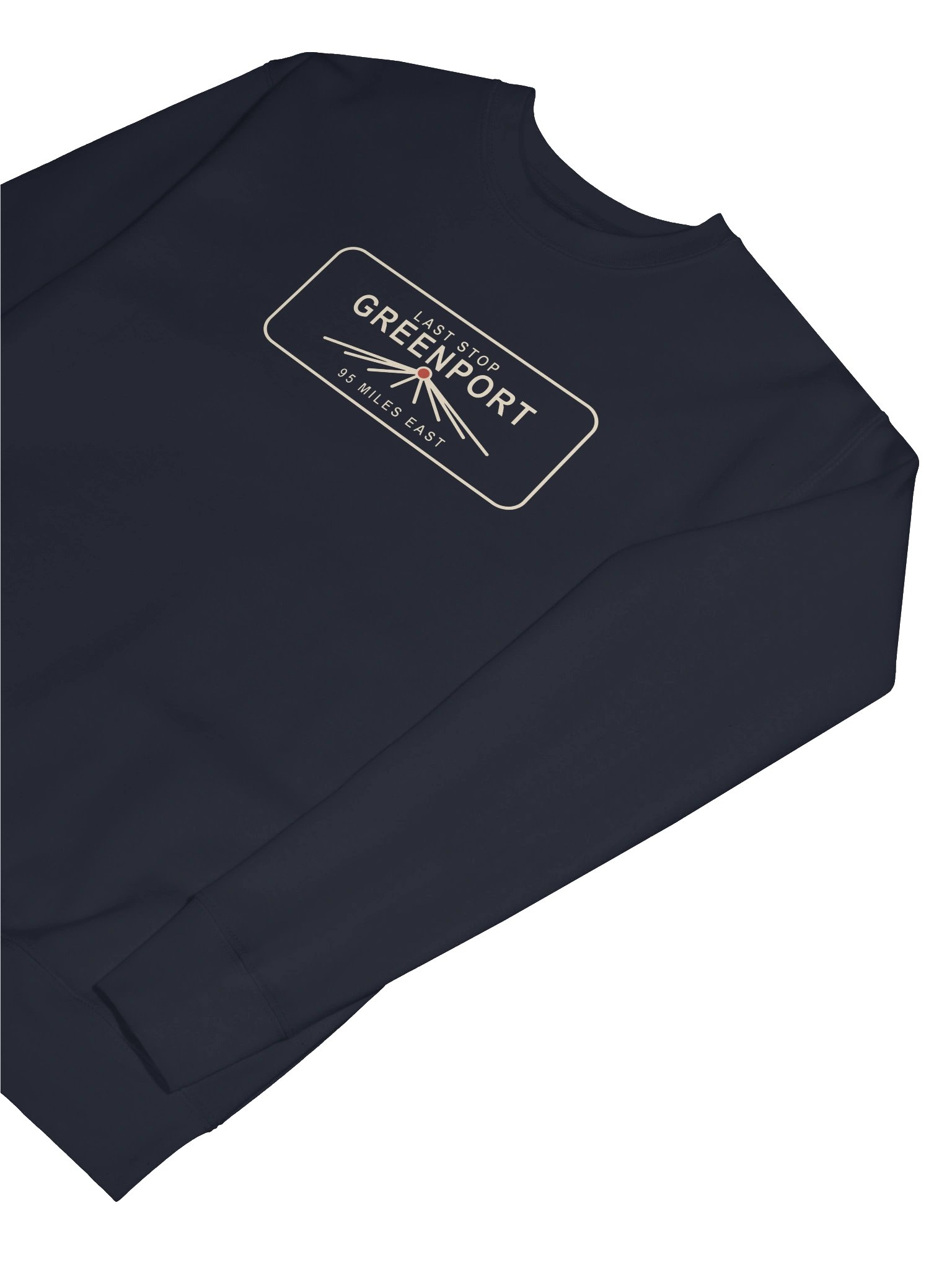 Last Stop Greenport Premium Crewneck product image (5)
