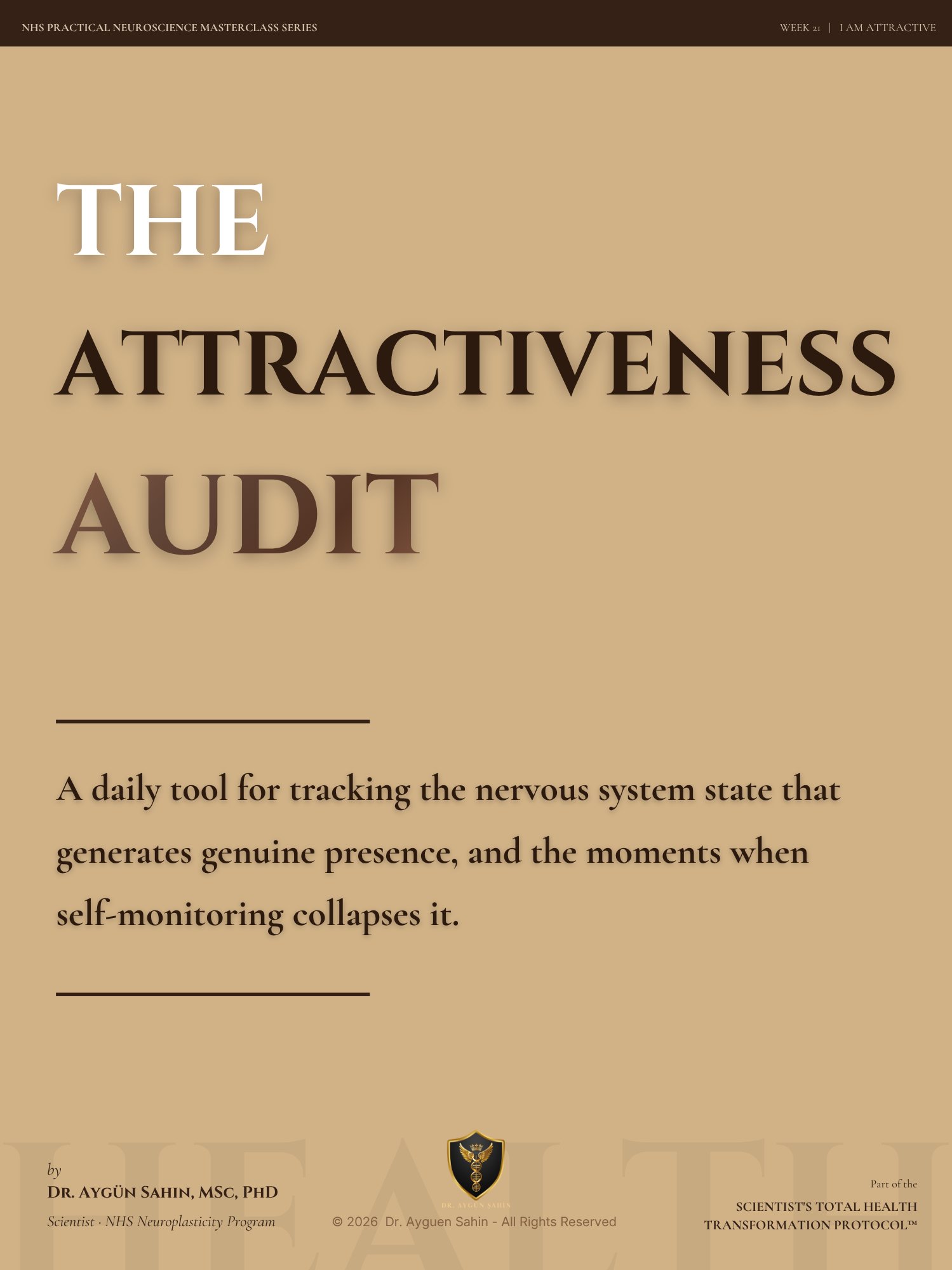 The ATTRACTIVENESS Audit product image (2)