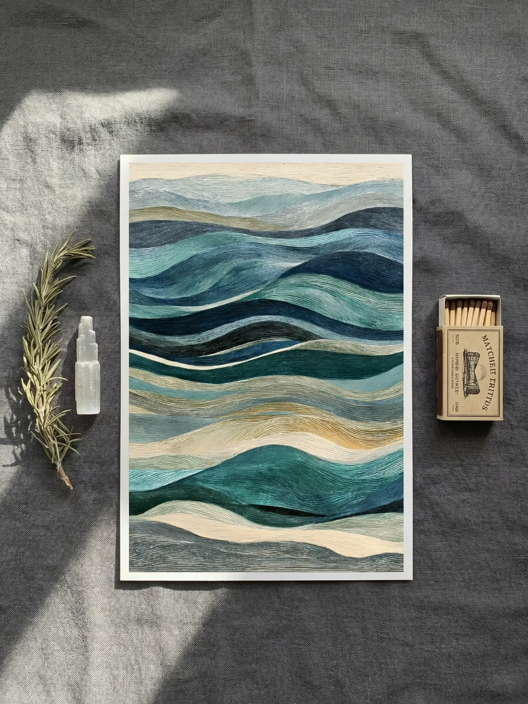 Tide — Grief Altar Print | Wrought & Woven Collection product image (6)