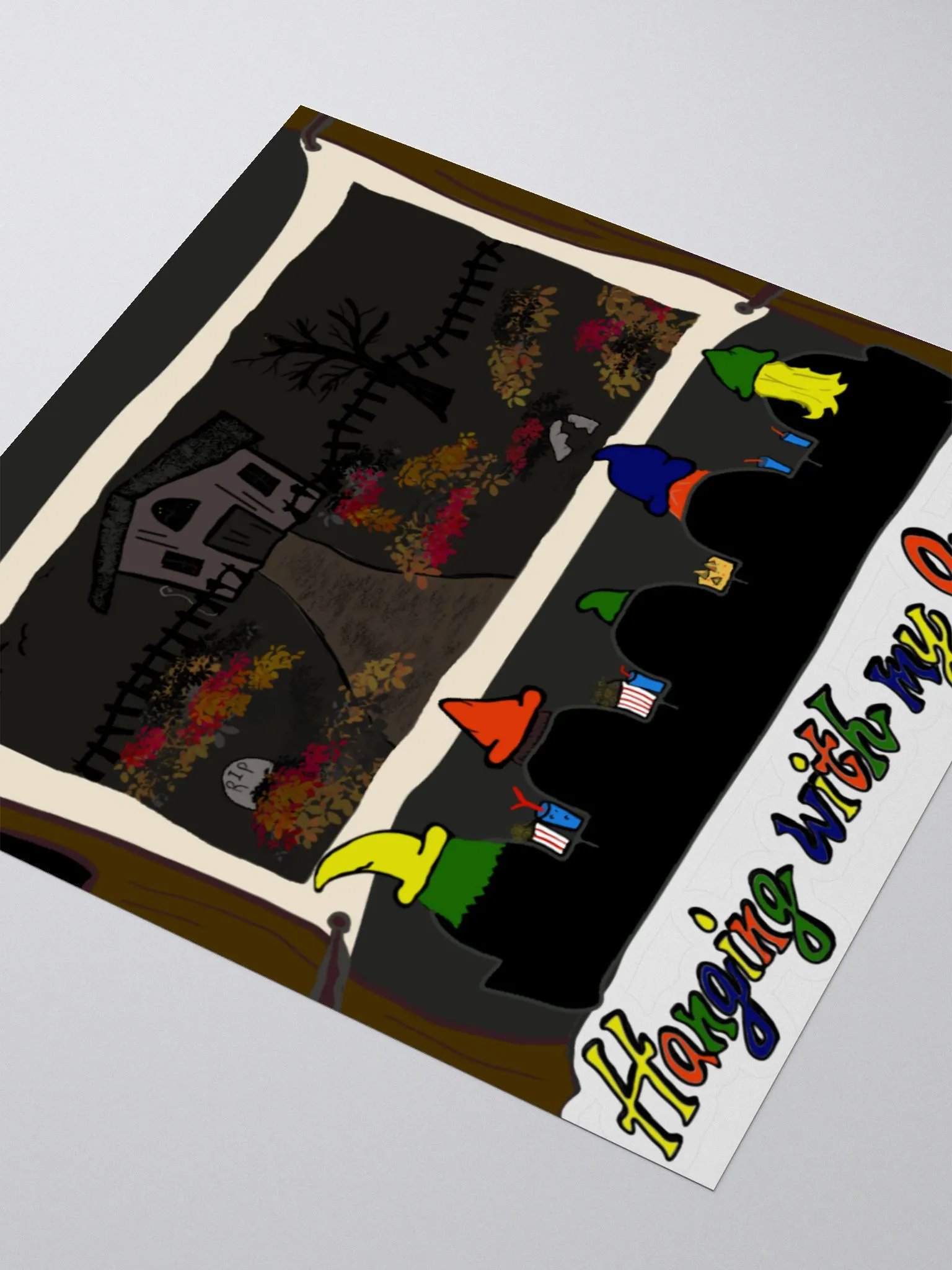Hanging with my gnomies stickers product image (3)