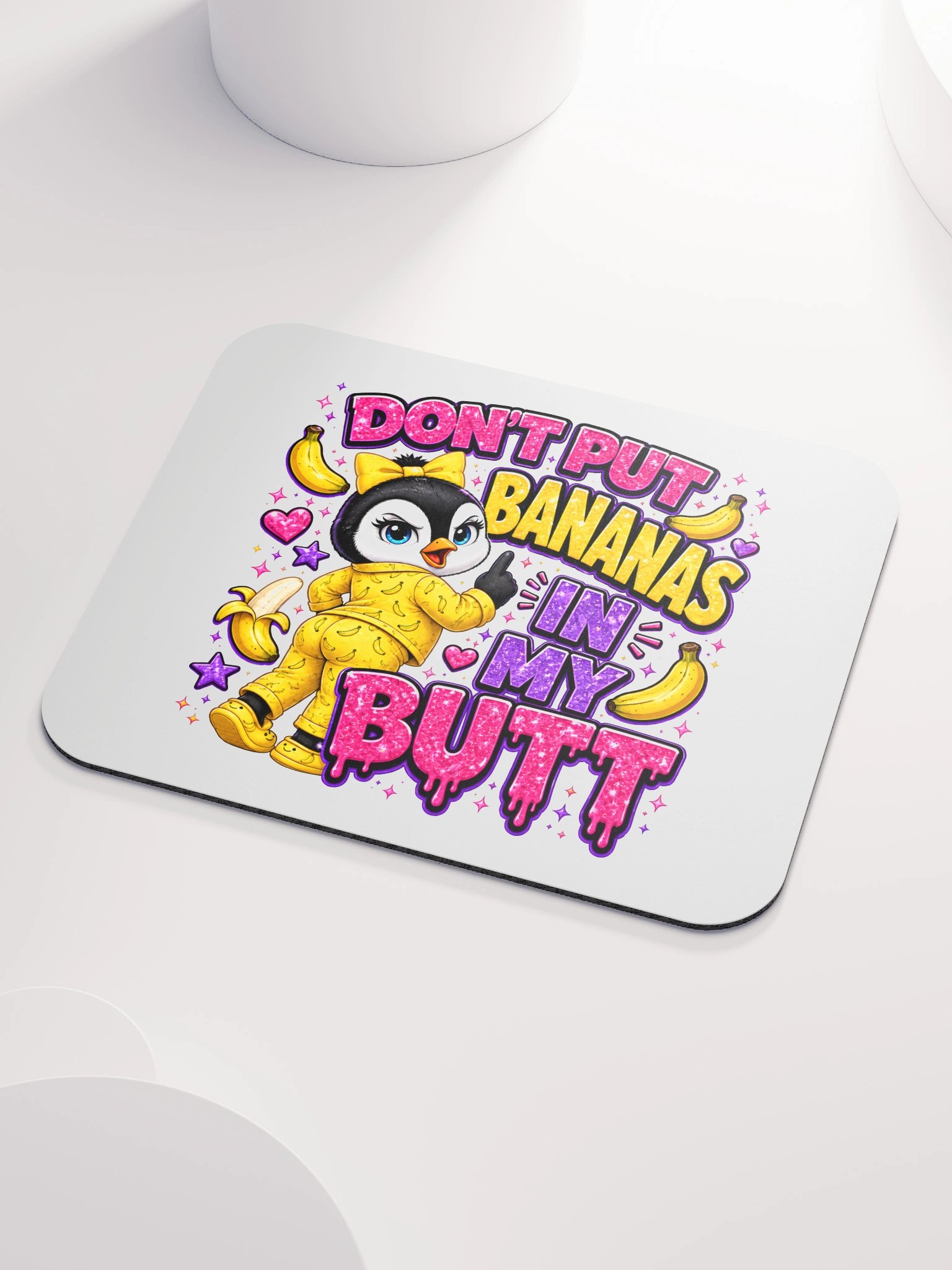 Lulu Don’t Put Bananas Mouse Pad product image (3)