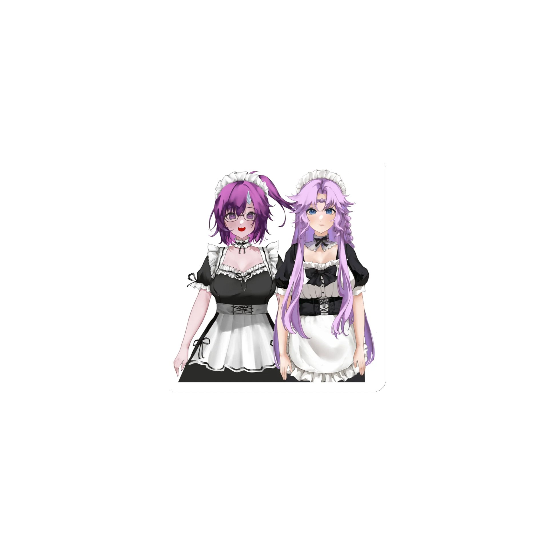 TetrisxGemmo Maid Magnet product image (1)