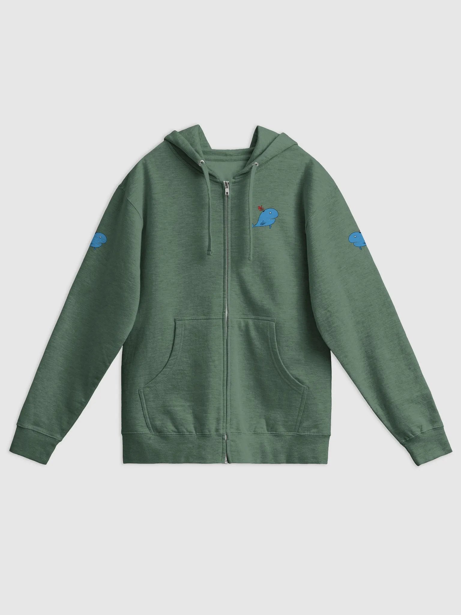 Bloody Blowhole Zip Up Hoodie product image (1)