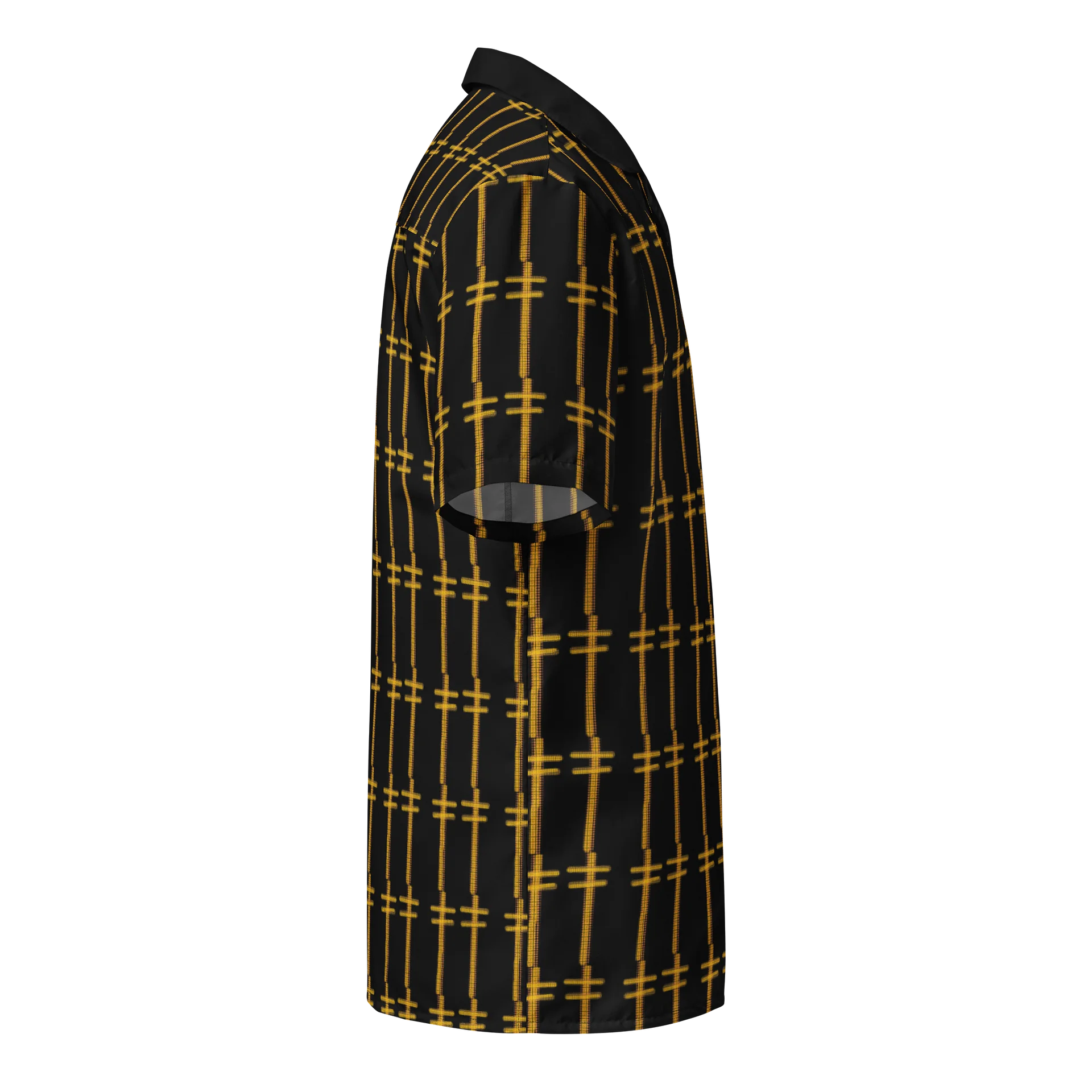 Powerlines of Gold Unisex Button Up Shirt product image (4)