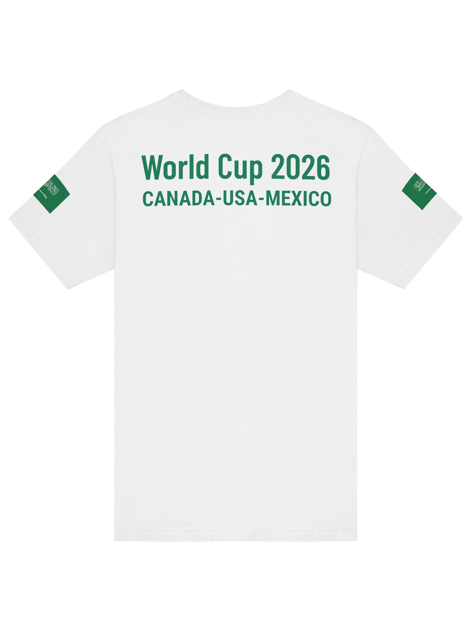 Saudi Arabia 2026 World Cup Flag Tee - Premium Unisex T-Shirt product image (48)
