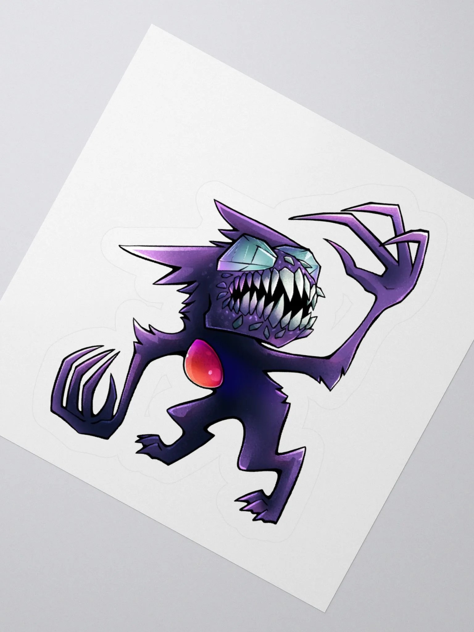Crystal Creature Kiss Cut Stickers product image (2)