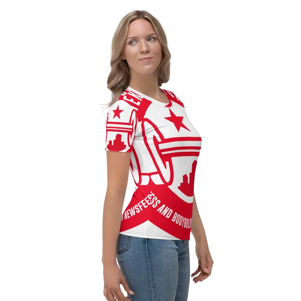 IFBNewsfeed.Org's All-Over Print Women's Crew Neck T-Shirt product image (4)