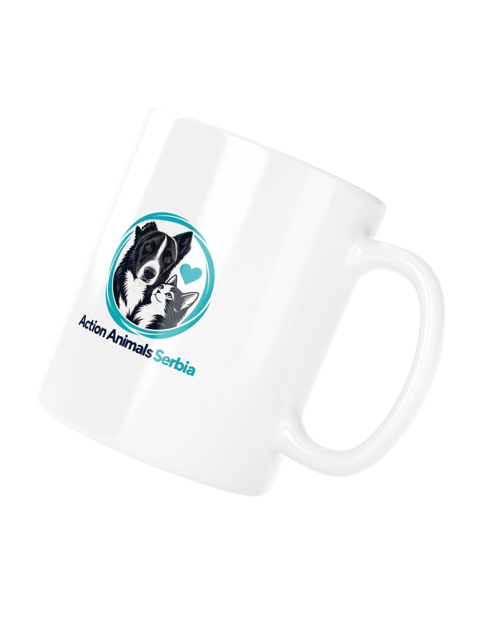 Action Animals Serbia – Kaffeetasse | Hund & Katze product image (4)