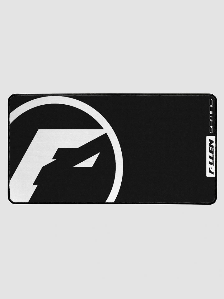 F4LLEN Gaming Logo Desk Mat - White product image (1)