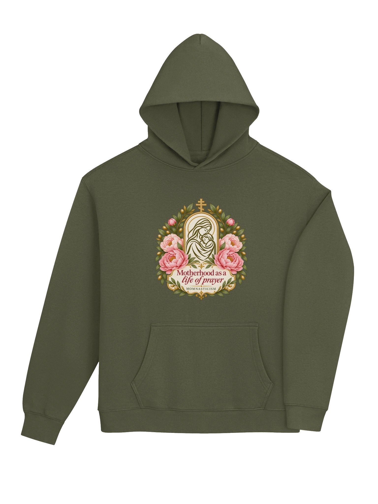 Motherhood as a Life of Prayer | Peony Hoodie product image (14)