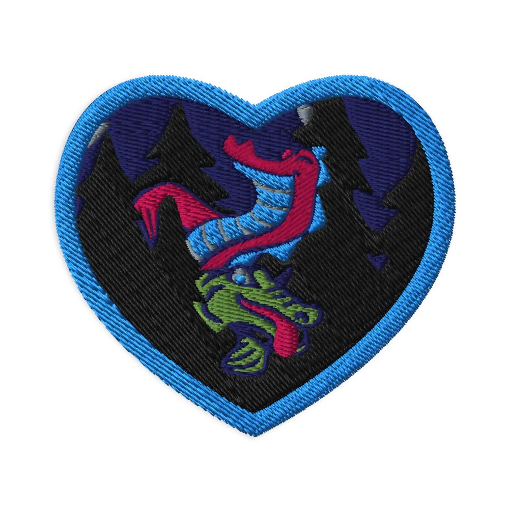 Nessie and Norbert Heart Patch product image (1)