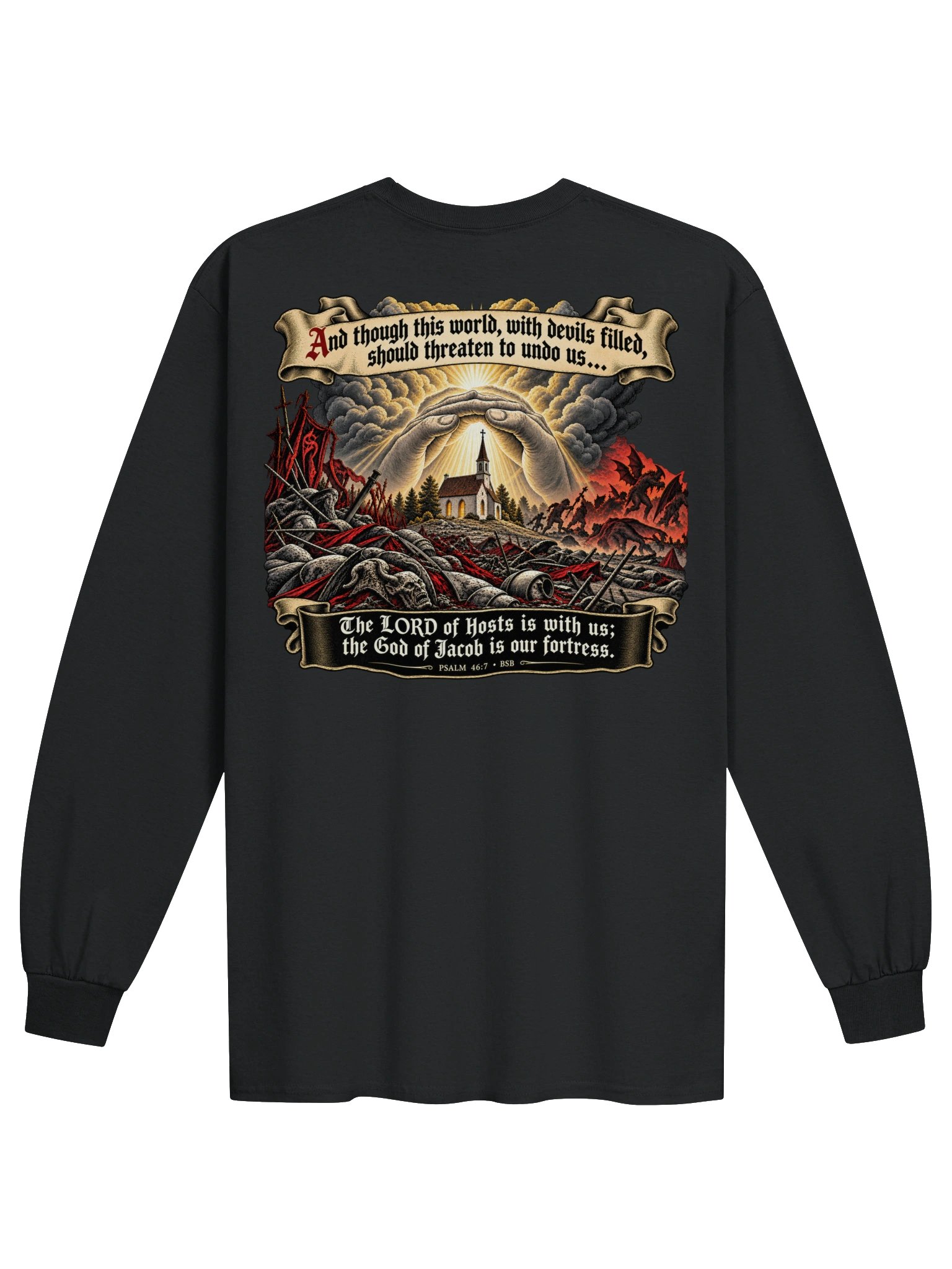 Faithful Through the Storm Long-Sleeve T-shirt product image (1)