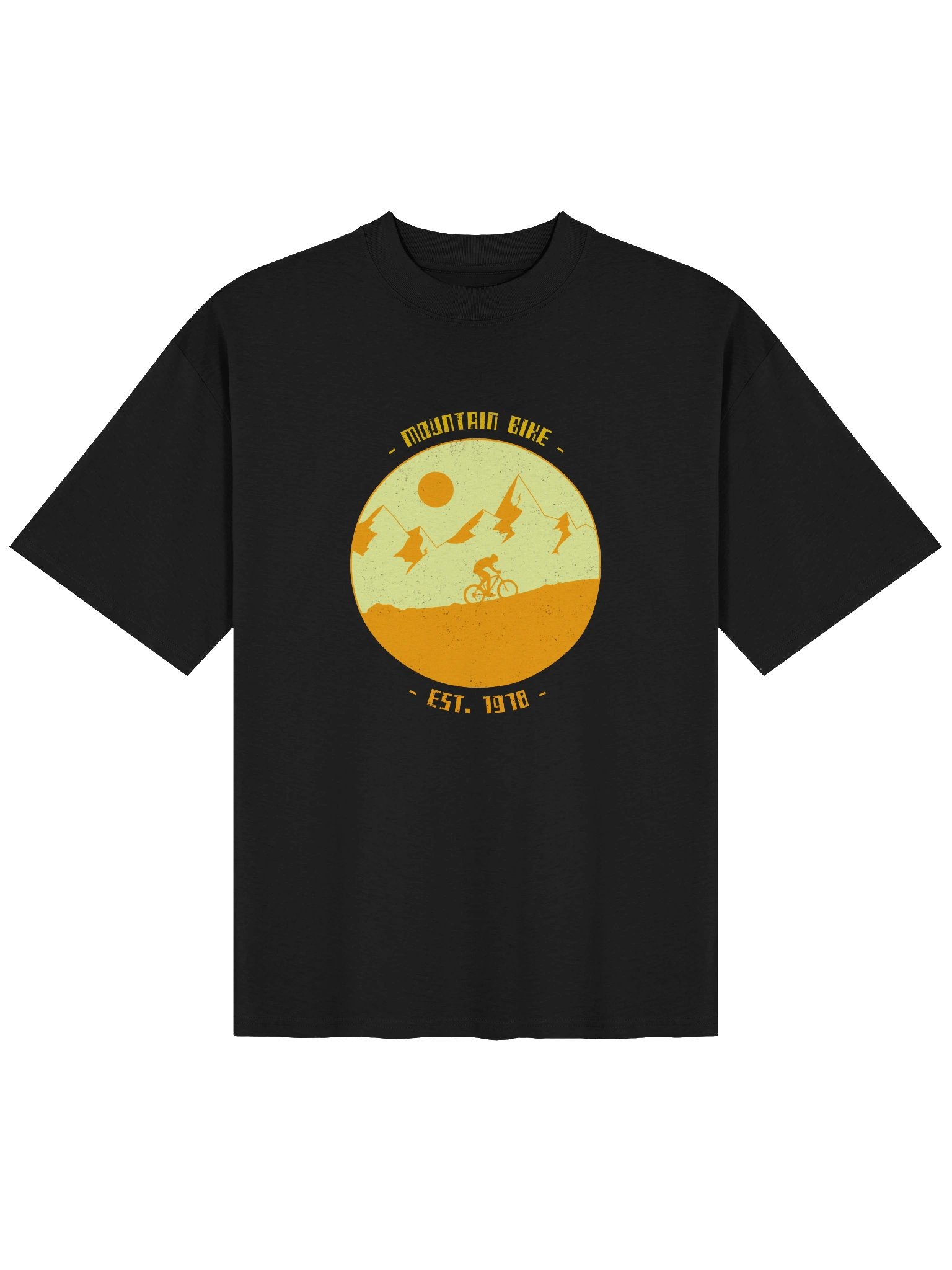 Vintage Mountain Bike Retro Adventure Graphic T-Shirt - Outdoor Cycling Apparel product image (1)