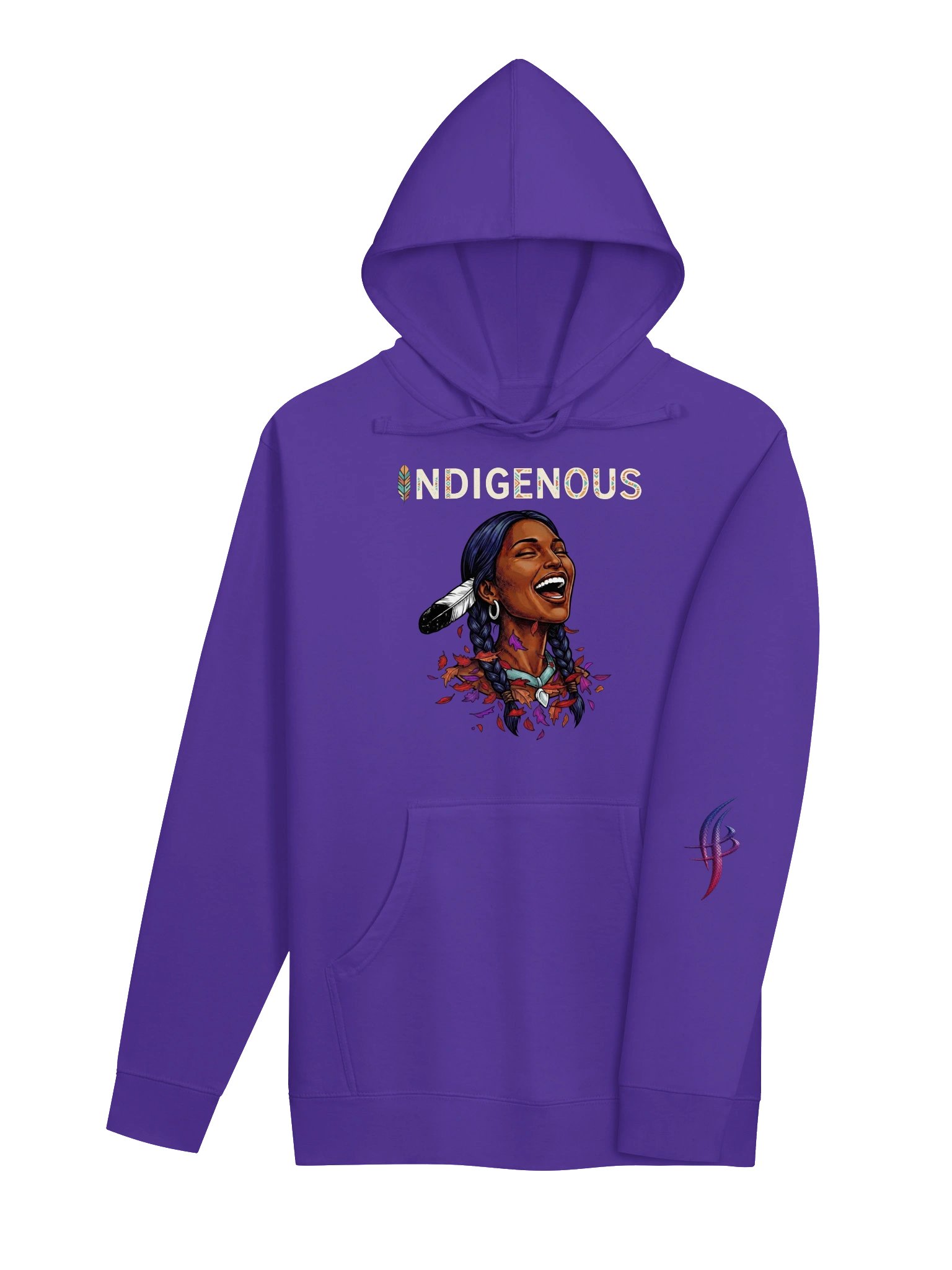 Tribe Indigo Hoodie product image (4)
