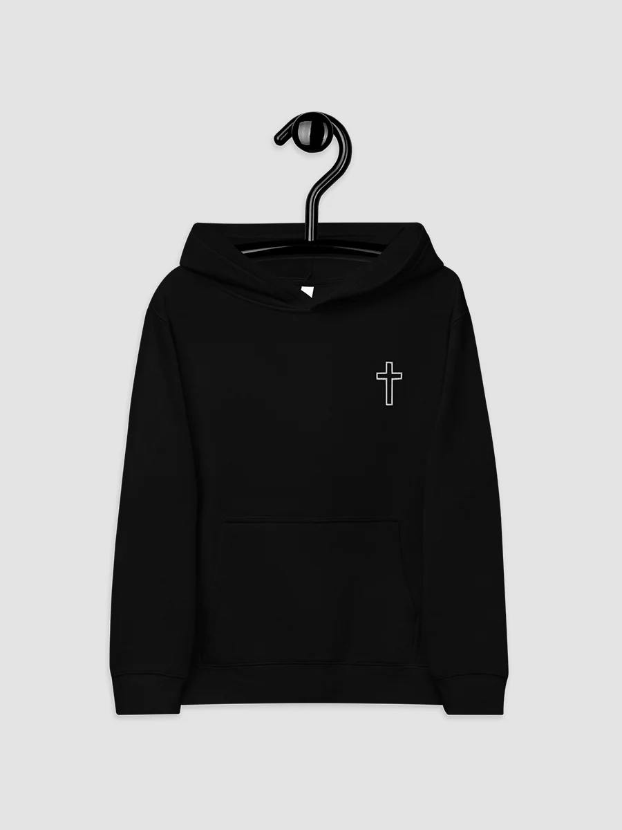 Youth Black Cross Hoodie product image (3)