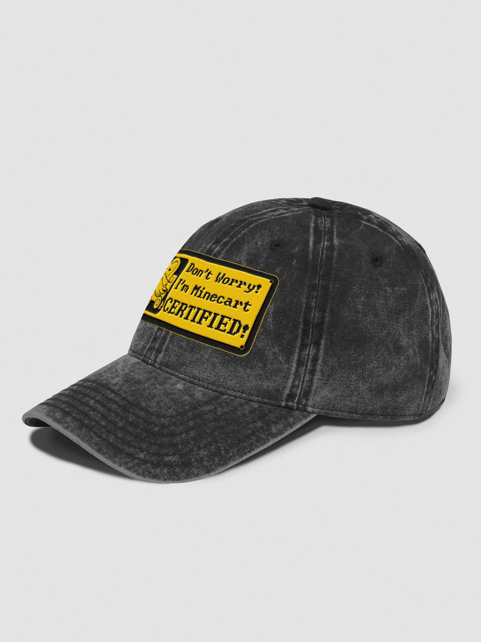 Minecart Certification Hat (rustic) product image (3)