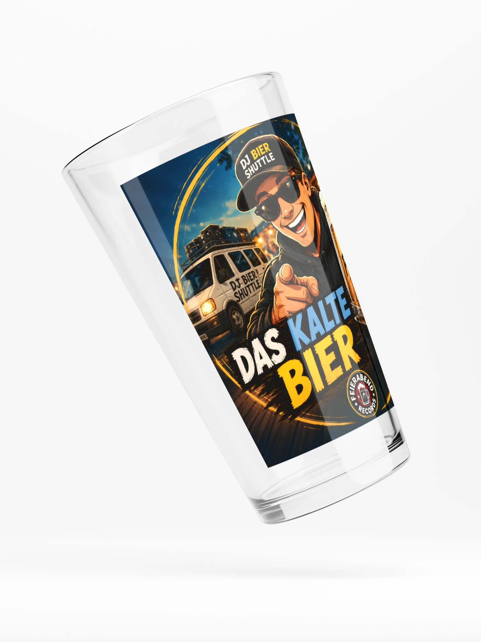 DJ Beer Shuttle Beer Glass product image (4)