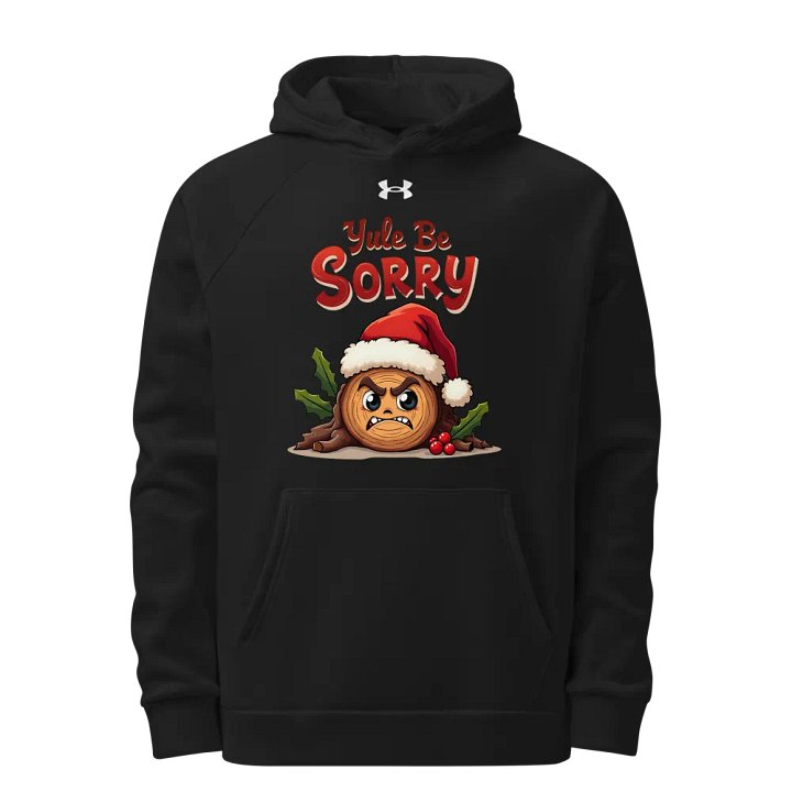 Santa's Angry Yule Log Hoodie product image (1)