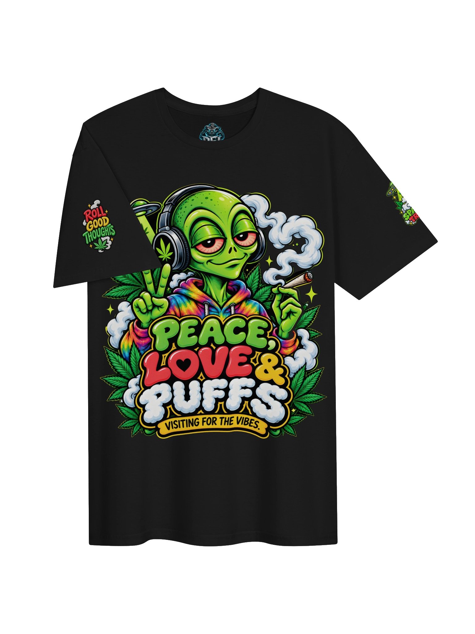 Peace, Love & Puffs — Visiting for the Vibes 👽🌿💨 product image (34)