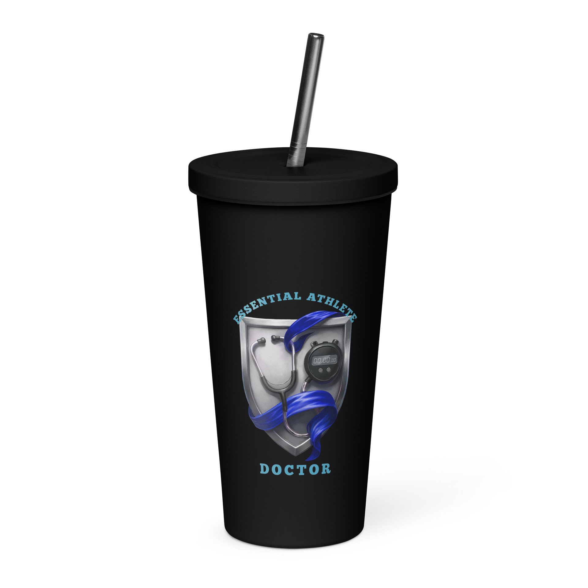 Shield Series: Doctor Edition Tumbler with Straw product image (3)