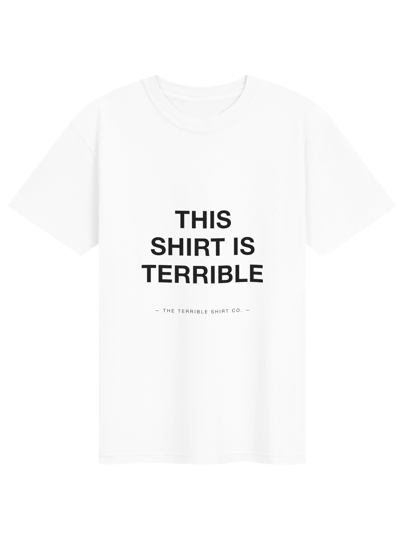 "This Shirt Is Terrible" — The Flagship product image (1)