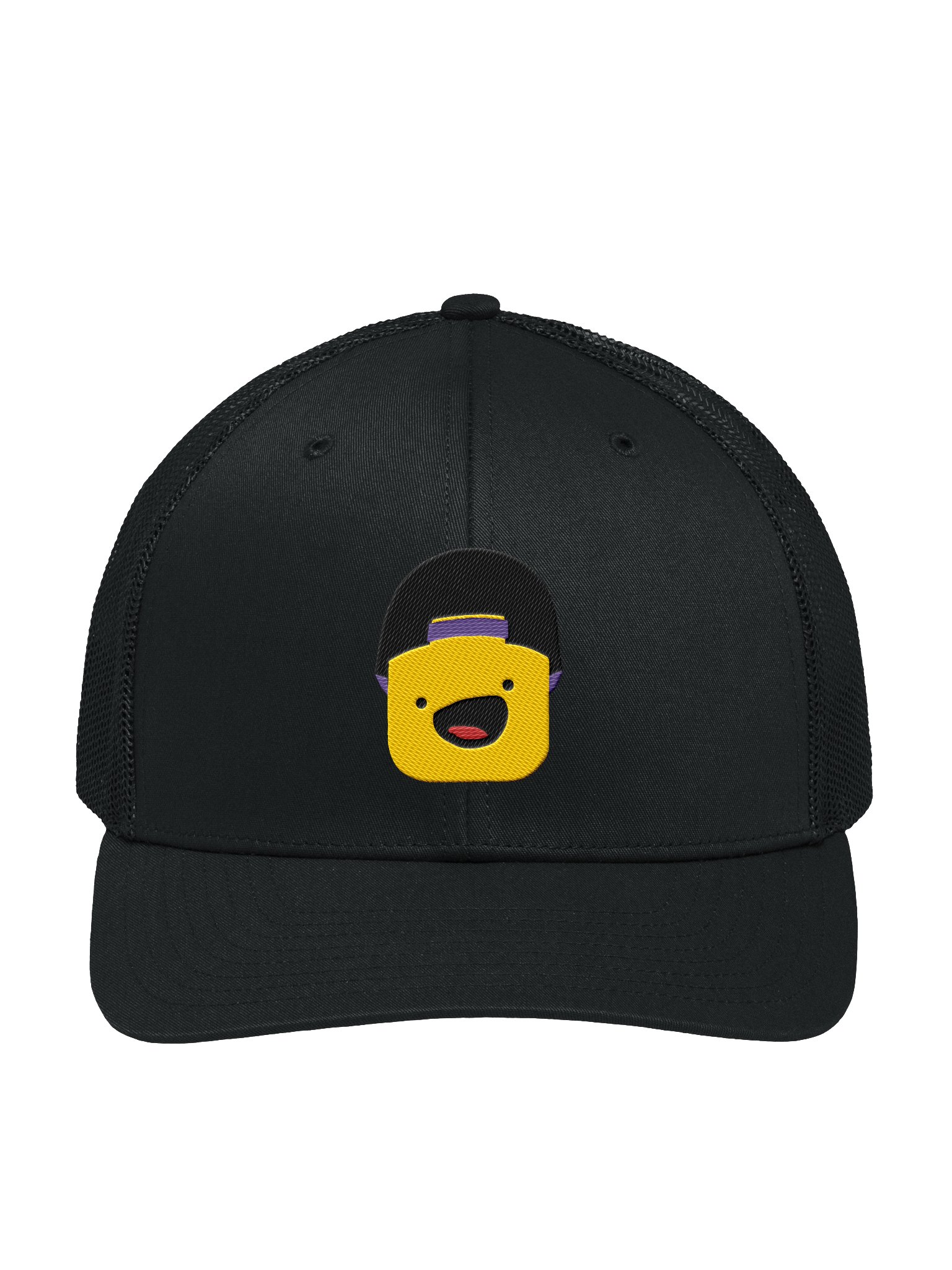 KuttyPlayz Face Trucker Hat (embroidered) product image (1)