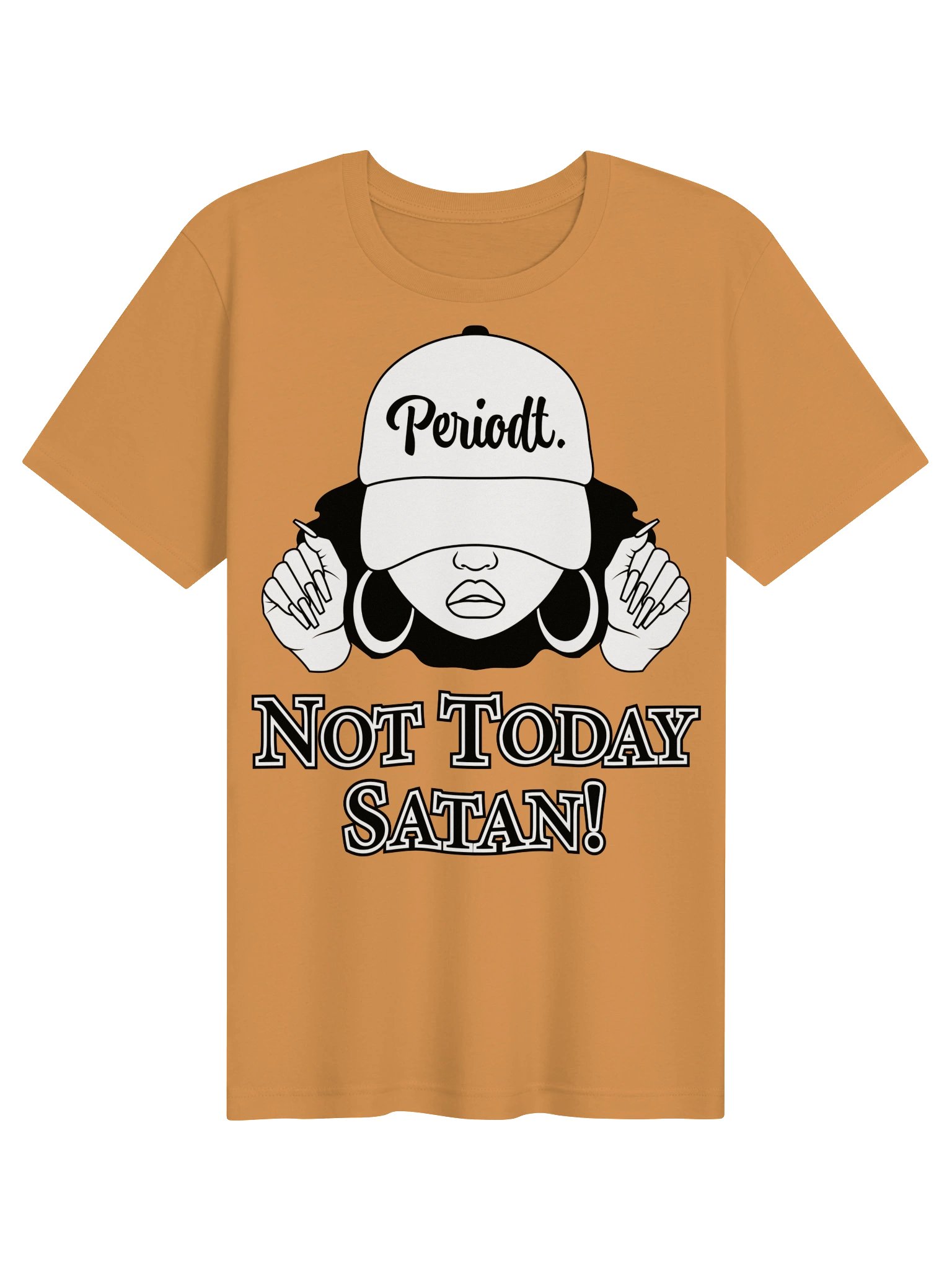 Not Today Satan B&W V1, Lte T-Shirt product image (1)