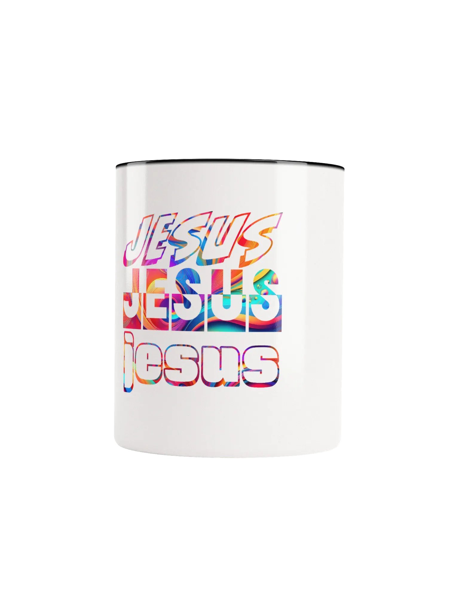The Name of Jesus Collection - Ceramic Mug with Colour Inside product image (1)