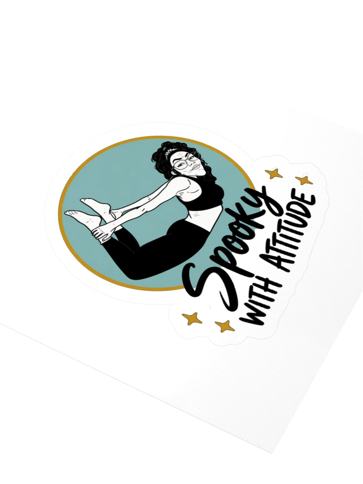 Lyn After Dark — Spooky With Attitude Sticker product image (3)