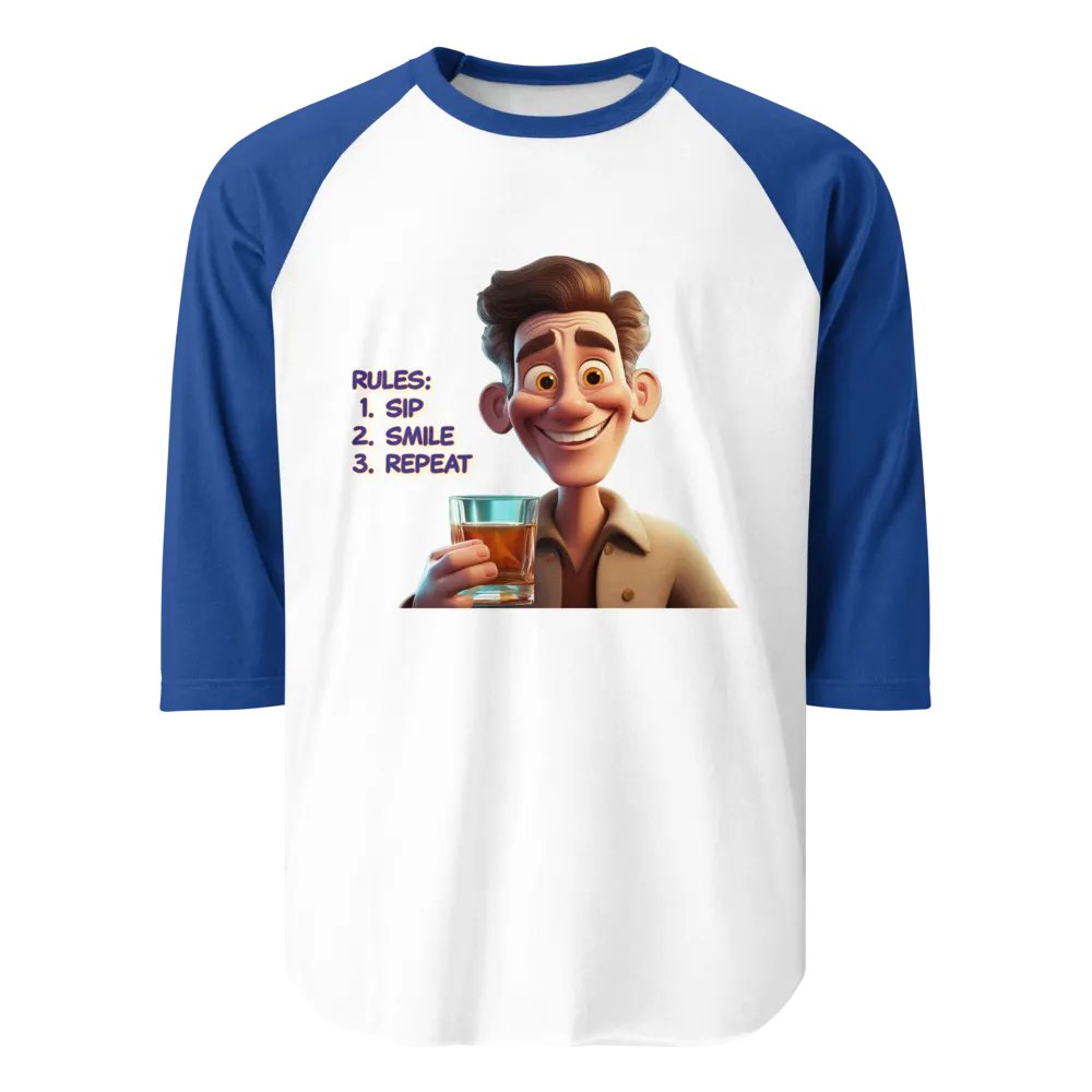 Sip, Smile & Repeat - Baseball Shirt product image (31)