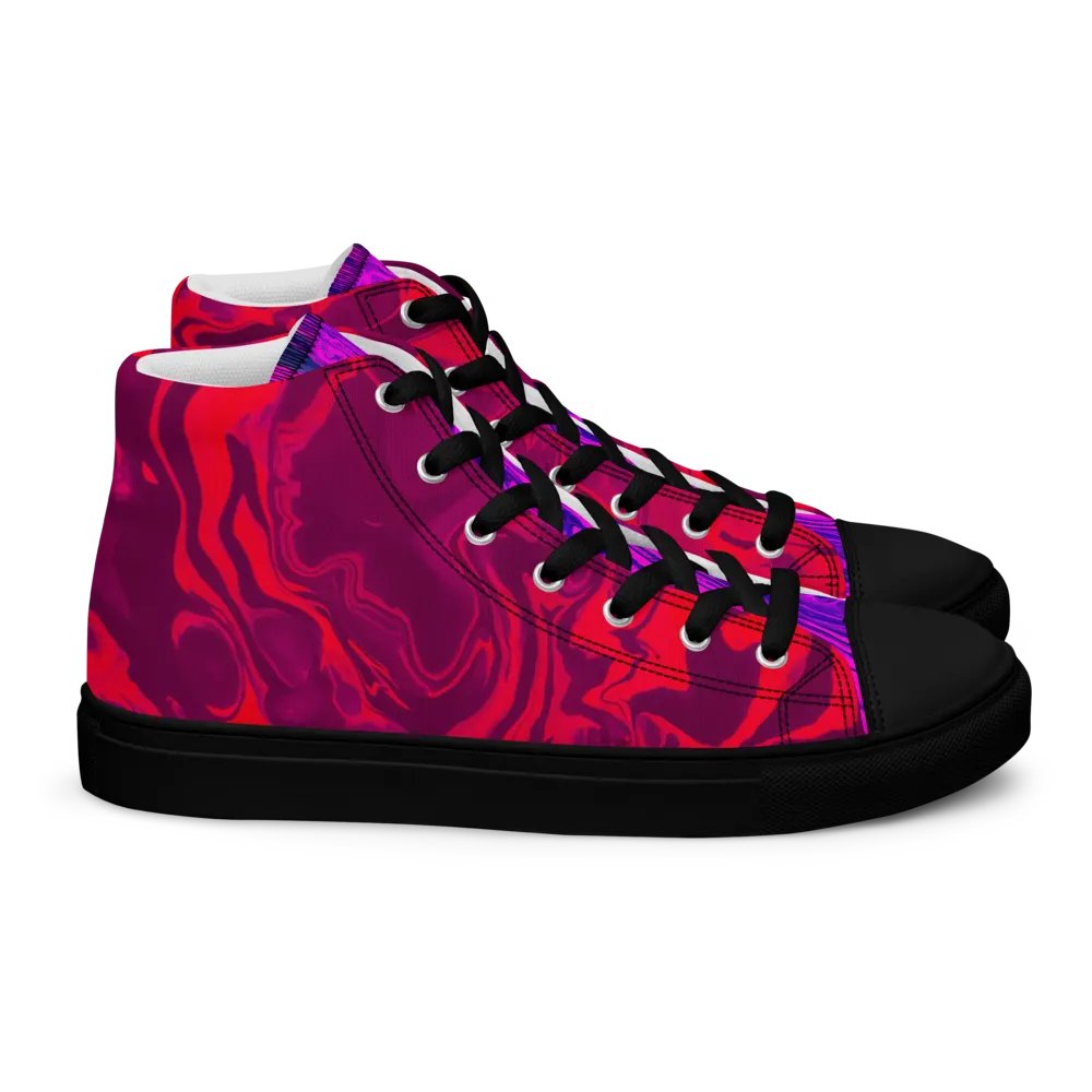 Men's High Tops : 'Swirl' product image (2)