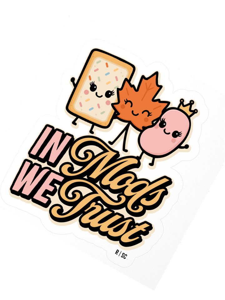 In Mods We Trust Sticker product image (4)