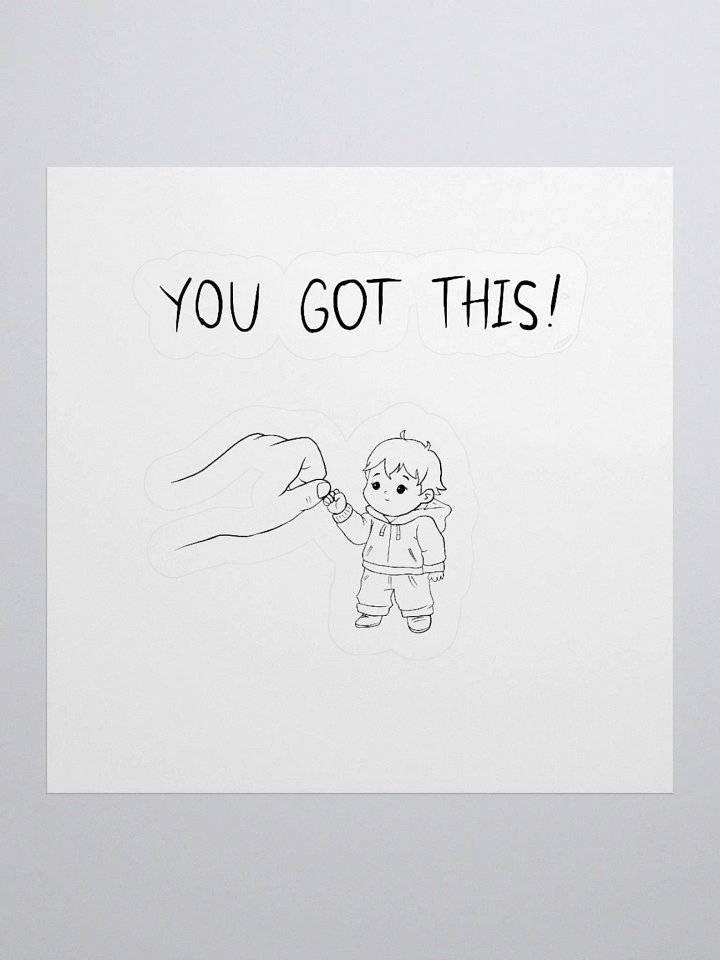 You Got This! Kiss Cut Stickers product image (1)