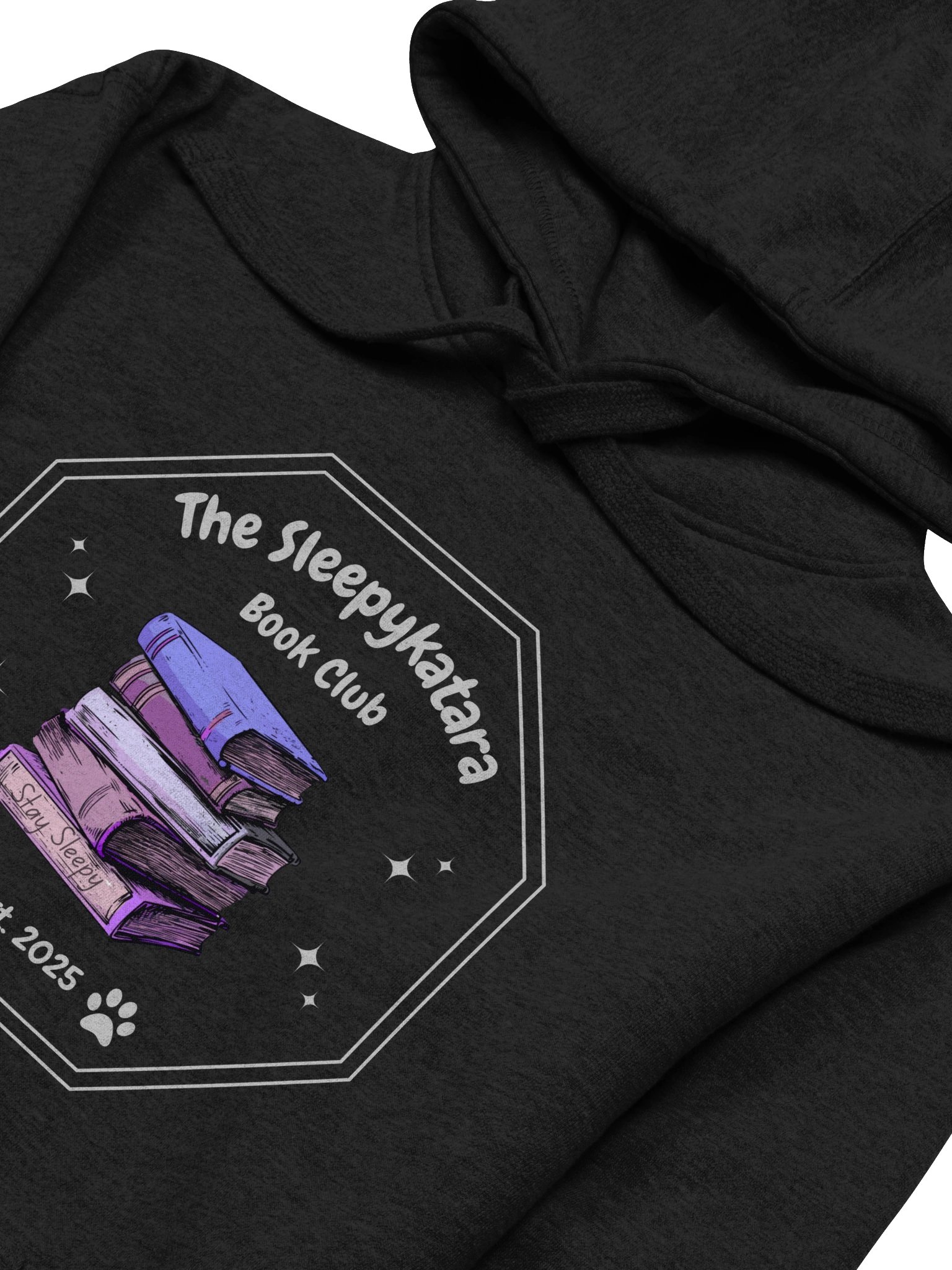Book Club Hoodie White Font product image (3)