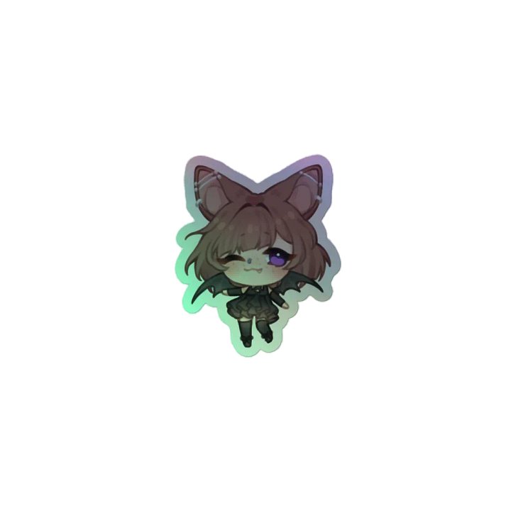 Nico Chibi Wink Holographic Sticker Set product image (2)