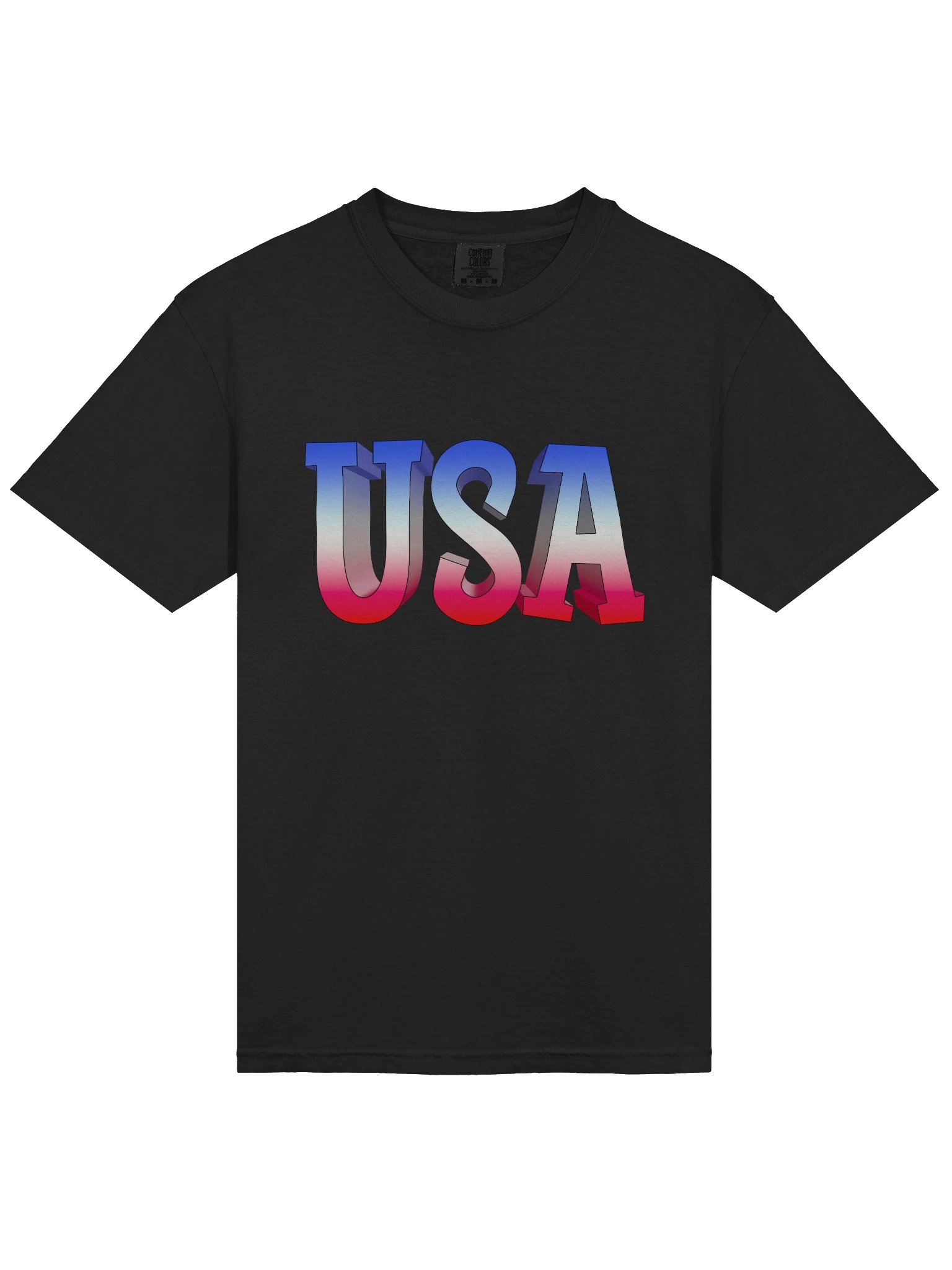USA embossed Tee product image (3)