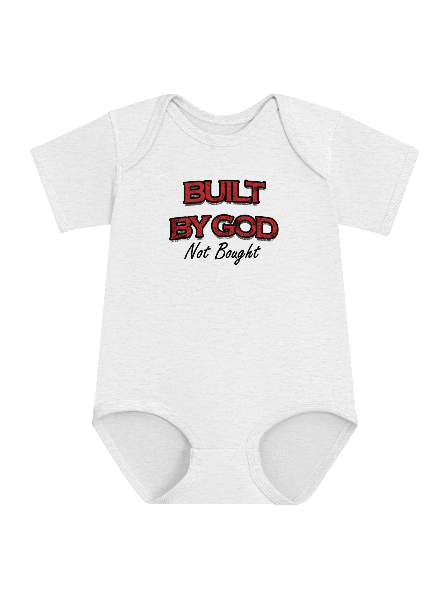 Built by God Baby Bodysuit product image (1)