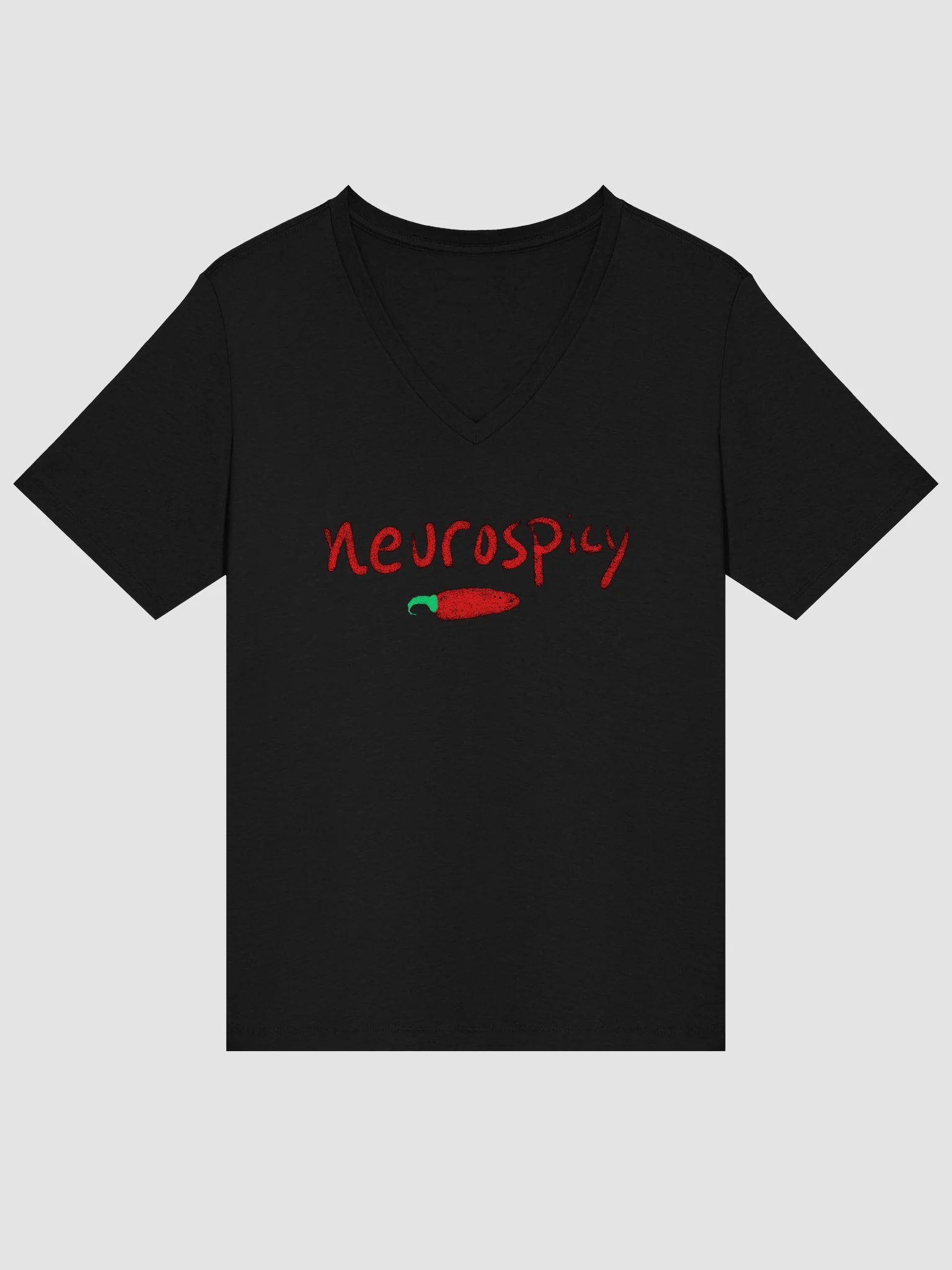 Neurospicy Relaxed V-Neck Tee product image (15)