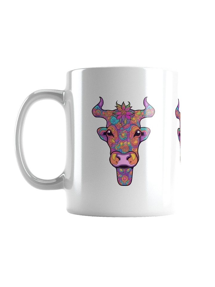 Floral Cow Face - Mug product image (1)