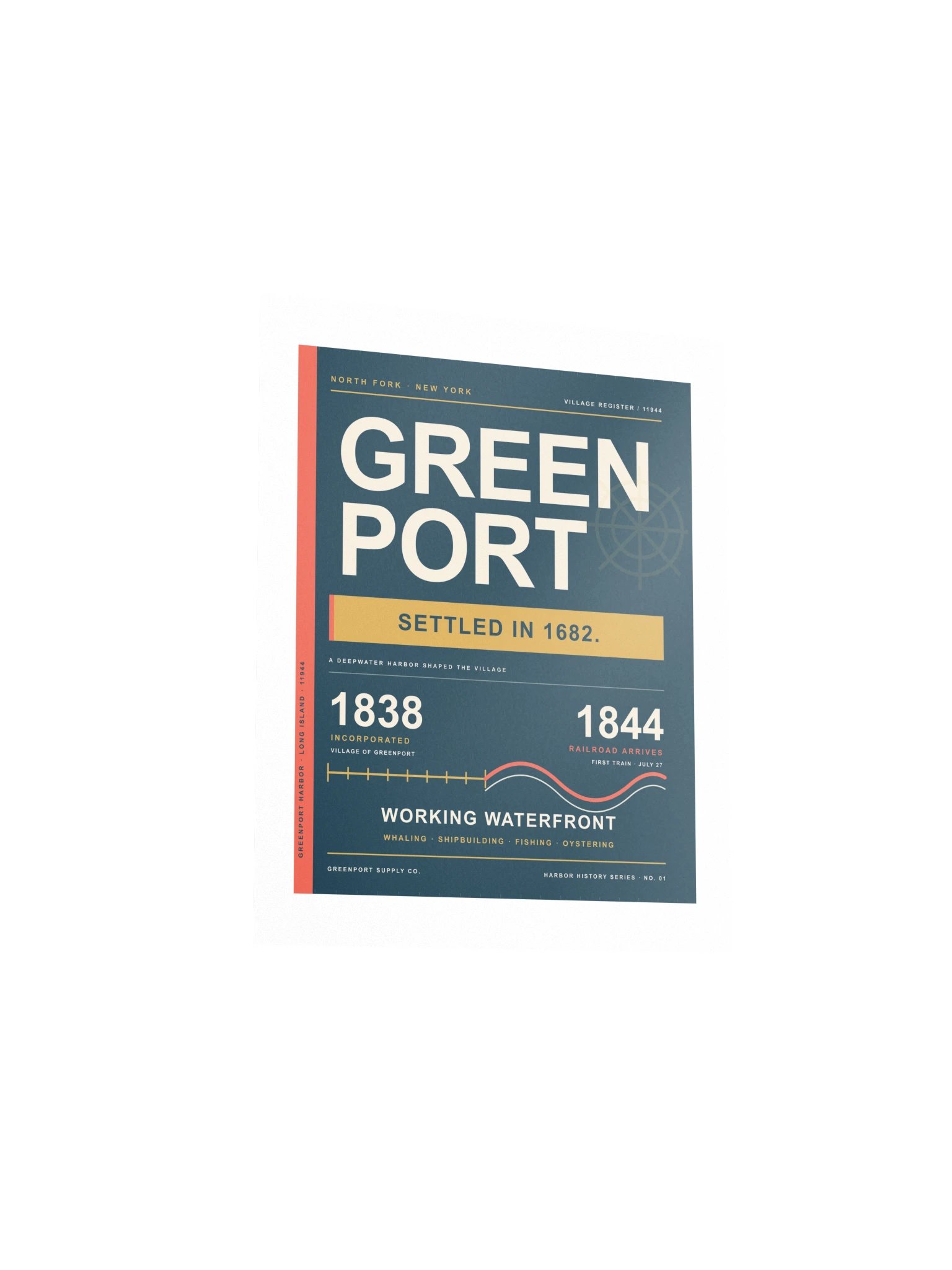 Greenport Heritage Register Art Print product image (7)
