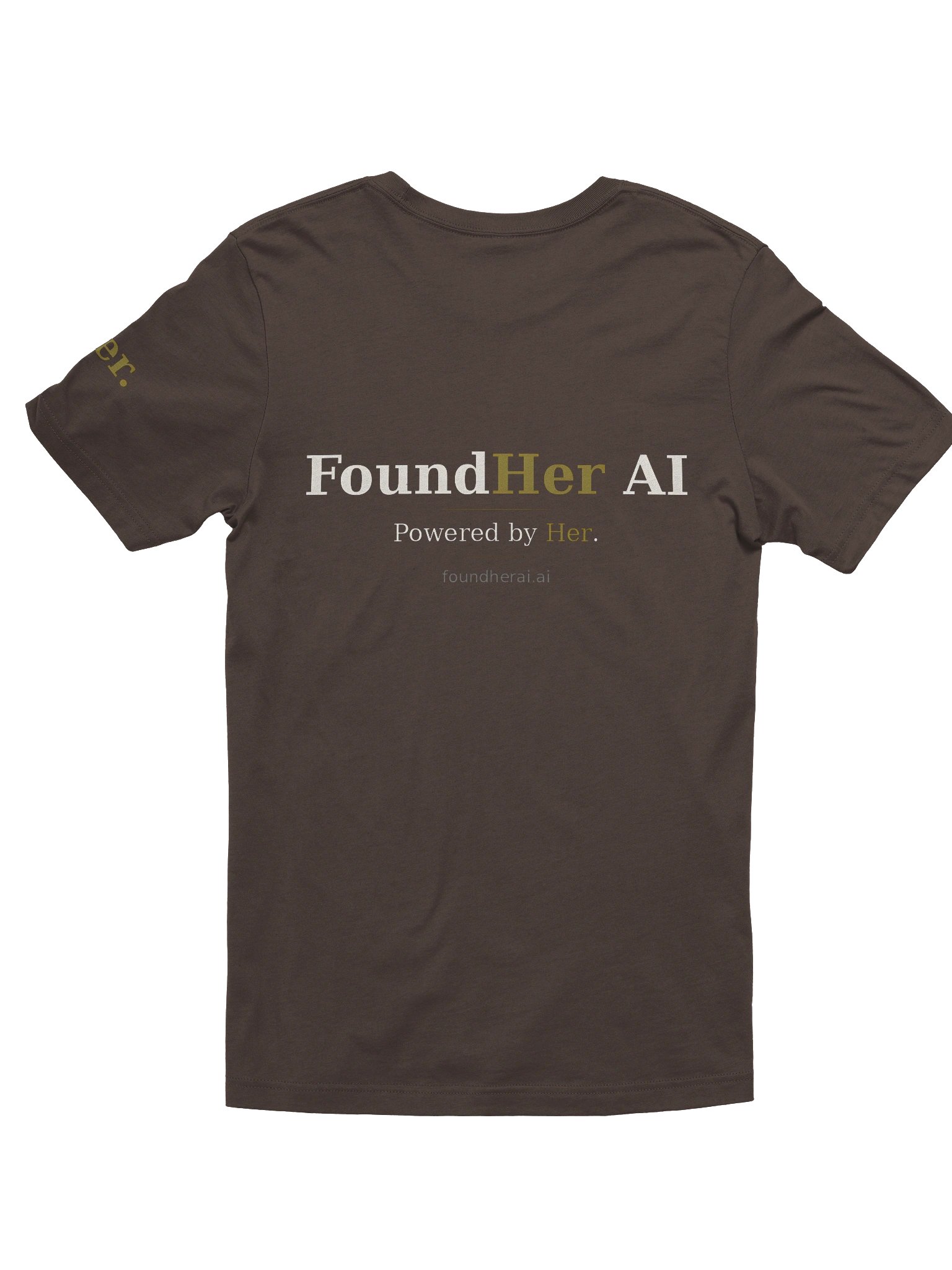 The Brown FoundHer Tee product image (4)
