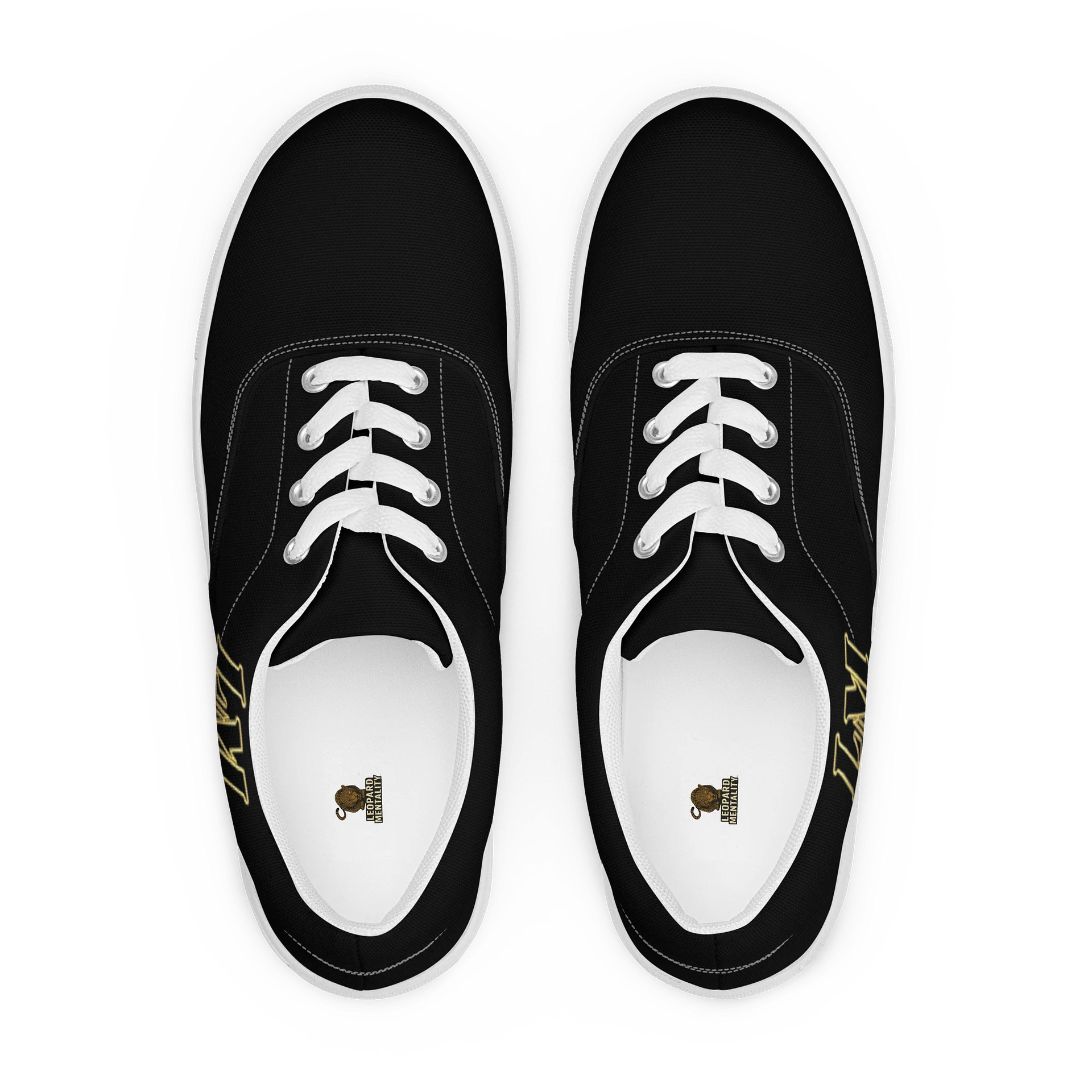 LM Origin™ Phantom Black Sneakers | Unisex Canvas Shoes product image (5)