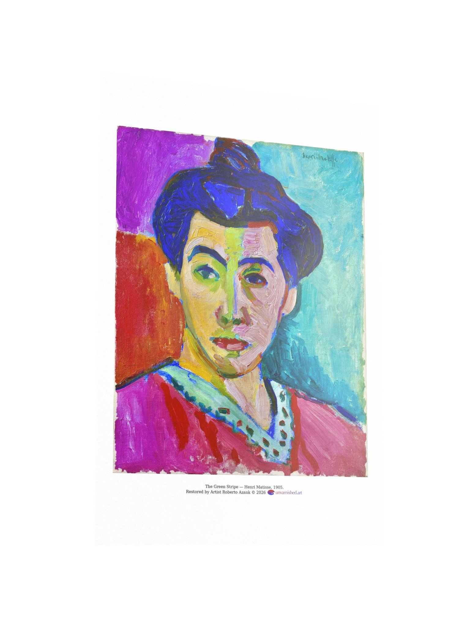The Green Stripe — Large Poster product image (3)