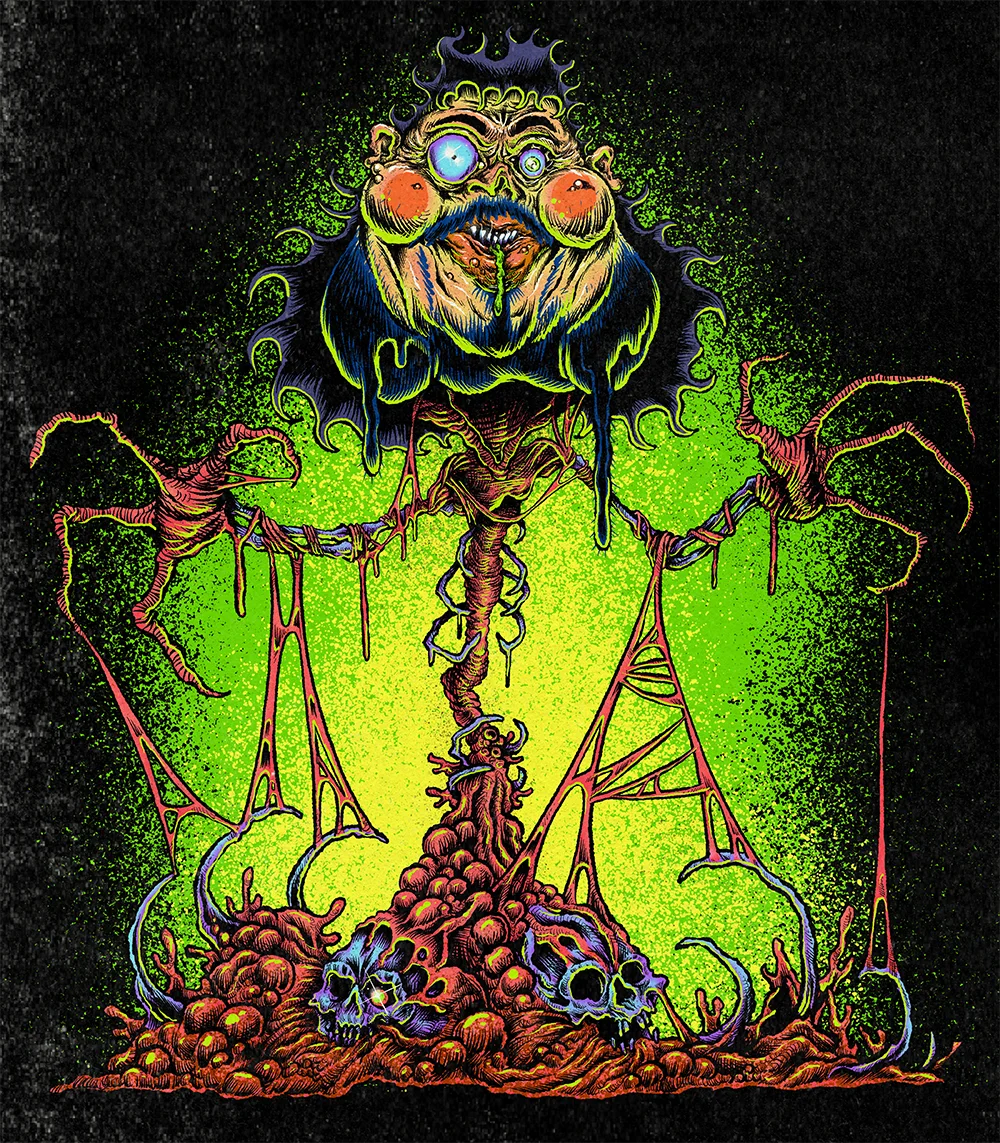 PRIMORDIAL FLESH (FREE Meatcanyon Coloring Page) product image (1)