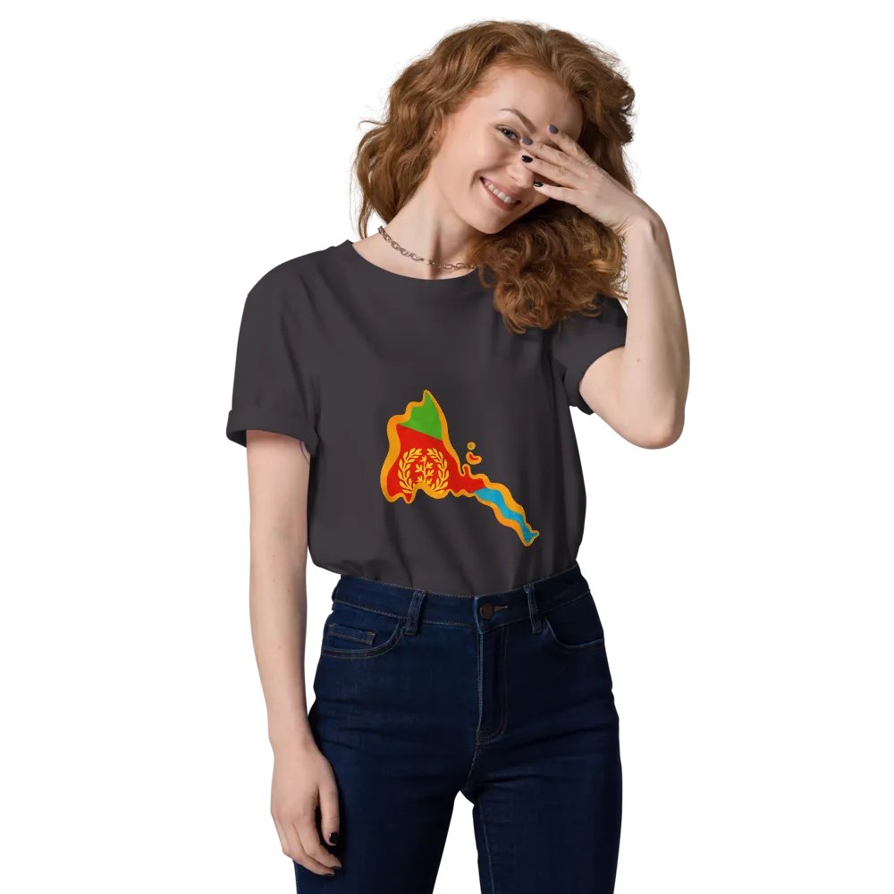Eritrean Flag Emblem Organic T-Shirt product image (141)