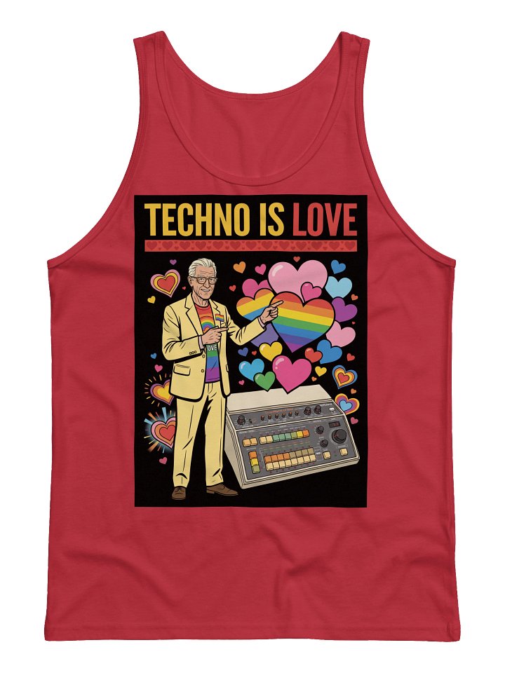 Techno is Love tank top product image (1)